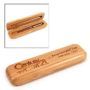Bamboo Pen Case Image